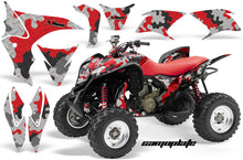 Load image into Gallery viewer, ATV Graphics Kit Quad Decal Sticker Wrap For Honda TRX700XX 2009-2015 CAMOPLATE RED-atv motorcycle utv parts accessories gear helmets jackets gloves pantsAll Terrain Depot