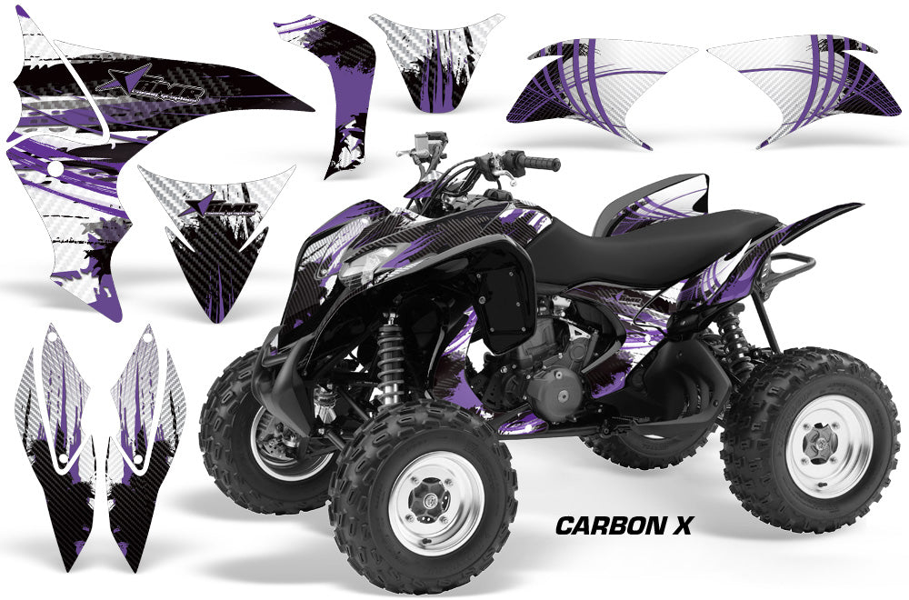 ATV Graphics Kit Quad Decal Sticker Wrap For Honda TRX700XX 2009-2015 CARBONX PURPLE-atv motorcycle utv parts accessories gear helmets jackets gloves pantsAll Terrain Depot
