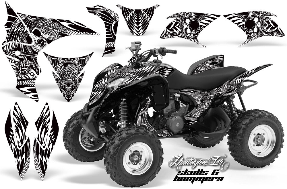 ATV Graphics Kit Quad Decal Sticker Wrap For Honda TRX700XX 2009-2015 HISH WHITE-atv motorcycle utv parts accessories gear helmets jackets gloves pantsAll Terrain Depot