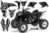 ATV Graphics Kit Quad Decal Sticker Wrap For Honda TRX700XX 2009-2015 TOXIC SILVER BLACK