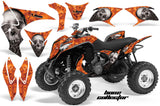 ATV Graphics Kit Quad Decal Sticker Wrap For Honda TRX700XX 2009-2015 BONES ORANGE