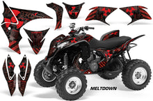 Load image into Gallery viewer, ATV Graphics Kit Quad Decal Sticker Wrap For Honda TRX700XX 2009-2015 MELTDOWN RED BLACK-atv motorcycle utv parts accessories gear helmets jackets gloves pantsAll Terrain Depot