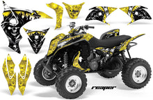 Load image into Gallery viewer, ATV Graphics Kit Quad Decal Sticker Wrap For Honda TRX700XX 2009-2015 REAPER YELLOW-atv motorcycle utv parts accessories gear helmets jackets gloves pantsAll Terrain Depot