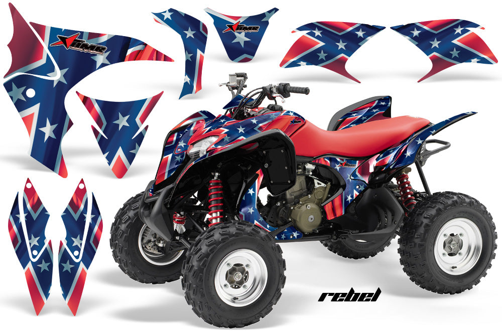ATV Graphics Kit Quad Decal Sticker Wrap For Honda TRX700XX 2009-2015 REBEL-atv motorcycle utv parts accessories gear helmets jackets gloves pantsAll Terrain Depot