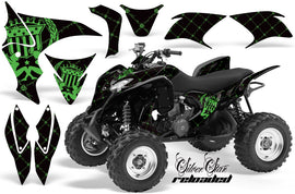 ATV Graphics Kit Quad Decal Sticker Wrap For Honda TRX700XX 2009-2015 RELOADED GREEN BLACK-atv motorcycle utv parts accessories gear helmets jackets gloves pantsAll Terrain Depot
