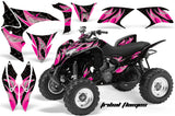 ATV Graphics Kit Quad Decal Sticker Wrap For Honda TRX700XX 2009-2015 TRIBAL PINK BLACK