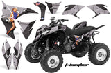 ATV Graphics Kit Quad Decal Sticker Wrap For Honda TRX700XX 2009-2015 TBOMBER BLACK