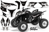 ATV Graphics Kit Quad Decal Sticker Wrap For Honda TRX700XX 2009-2015 TRIBAL SILVER BLACK