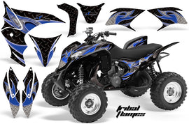 ATV Graphics Kit Quad Decal Sticker Wrap For Honda TRX700XX 2009-2015 TRIBAL BLUE BLACK-atv motorcycle utv parts accessories gear helmets jackets gloves pantsAll Terrain Depot