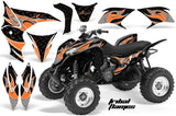ATV Graphics Kit Quad Decal Sticker Wrap For Honda TRX700XX 2009-2015 TRIBAL ORANGE BLACK
