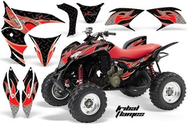 ATV Graphics Kit Quad Decal Sticker Wrap For Honda TRX700XX 2009-2015 TRIBAL RED BLACK-atv motorcycle utv parts accessories gear helmets jackets gloves pantsAll Terrain Depot