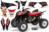ATV Graphics Kit Quad Decal Sticker Wrap For Honda TRX700XX 2009-2015 VEGAS RED BLACK