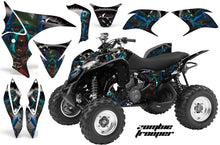 Load image into Gallery viewer, ATV Graphics Kit Quad Decal Sticker Wrap For Honda TRX700XX 2009-2015 ZOMBIE BLACK-atv motorcycle utv parts accessories gear helmets jackets gloves pantsAll Terrain Depot