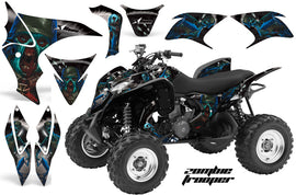 ATV Graphics Kit Quad Decal Sticker Wrap For Honda TRX700XX 2009-2015 ZOMBIE BLACK-atv motorcycle utv parts accessories gear helmets jackets gloves pantsAll Terrain Depot