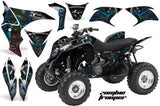 ATV Graphics Kit Quad Decal Sticker Wrap For Honda TRX700XX 2009-2015 ZOMBIE BLACK