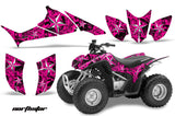 ATV Graphics Kit Quad Decal Sticker Wrap For Honda TRX90 2006-2018 NORTHSTAR PINK CHROME