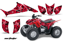 Load image into Gallery viewer, ATV Graphics Kit Quad Decal Sticker Wrap For Honda TRX90 2006-2018 NORTHSTAR RED CHROME-atv motorcycle utv parts accessories gear helmets jackets gloves pantsAll Terrain Depot