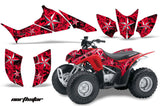 ATV Graphics Kit Quad Decal Sticker Wrap For Honda TRX90 2006-2018 NORTHSTAR RED CHROME
