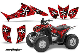 ATV Graphics Kit Quad Decal Sticker Wrap For Honda TRX90 2006-2018 NORTHSTAR RED-atv motorcycle utv parts accessories gear helmets jackets gloves pantsAll Terrain Depot