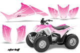 ATV Graphics Kit Quad Decal Sticker Wrap For Honda TRX90 2006-2018 STARLETT PINK