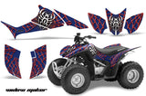 ATV Graphics Kit Quad Decal Sticker Wrap For Honda TRX90 2006-2018 WIDOW RED BLUE