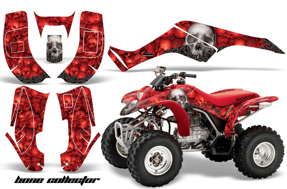 ATV Graphics Kit Quad Decal Wrap For Honda Sportrax TRX250 2002-2005 BONES RED-atv motorcycle utv parts accessories gear helmets jackets gloves pantsAll Terrain Depot