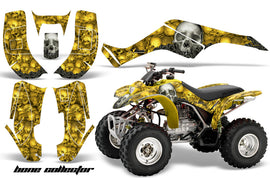 ATV Graphics Kit Quad Decal Wrap For Honda Sportrax TRX250 2002-2005 BONES YELLOW-atv motorcycle utv parts accessories gear helmets jackets gloves pantsAll Terrain Depot