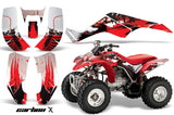 ATV Graphics Kit Quad Decal Wrap For Honda Sportrax TRX250 2002-2005 CARBONX RED