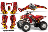 ATV Graphics Kit Quad Decal Wrap For Honda Sportrax TRX250 2002-2005 MOTORHEAD RED