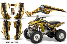 Load image into Gallery viewer, ATV Graphics Kit Quad Decal Wrap For Honda Sportrax TRX250 2002-2005 HATTER YELLOW BLACK-atv motorcycle utv parts accessories gear helmets jackets gloves pantsAll Terrain Depot