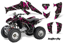Load image into Gallery viewer, ATV Decal Graphics Kit Quad Sticker Wrap For Honda TRX250X 2006-2018 BUTTERFLIES PINK BLACK-atv motorcycle utv parts accessories gear helmets jackets gloves pantsAll Terrain Depot