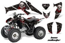 Load image into Gallery viewer, ATV Decal Graphics Kit Quad Sticker Wrap For Honda TRX250X 2006-2018 BONES BLACK RED-atv motorcycle utv parts accessories gear helmets jackets gloves pantsAll Terrain Depot