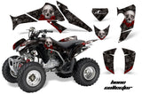 ATV Decal Graphics Kit Quad Sticker Wrap For Honda TRX250X 2006-2018 BONES BLACK RED