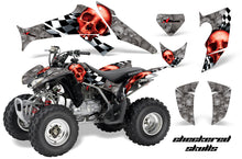 Load image into Gallery viewer, ATV Decal Graphics Kit Quad Sticker Wrap For Honda TRX250X 2006-2018 CHECKERED SILVER-atv motorcycle utv parts accessories gear helmets jackets gloves pantsAll Terrain Depot