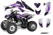 Load image into Gallery viewer, ATV Decal Graphics Kit Quad Sticker Wrap For Honda TRX250X 2006-2018 CARBONX PURPLE-atv motorcycle utv parts accessories gear helmets jackets gloves pantsAll Terrain Depot