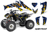 ATV Decal Graphics Kit Quad Sticker Wrap For Honda TRX250X 2006-2018 MOTORHEAD BLUE