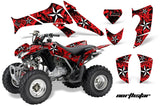 ATV Decal Graphics Kit Quad Sticker Wrap For Honda TRX250X 2006-2018 NORTHSTAR RED