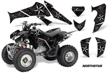 Load image into Gallery viewer, ATV Decal Graphics Kit Quad Sticker Wrap For Honda TRX250X 2006-2018 NORTHSTAR SILVER BLACK-atv motorcycle utv parts accessories gear helmets jackets gloves pantsAll Terrain Depot