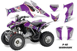 ATV Decal Graphics Kit Quad Sticker Wrap For Honda TRX250X 2006-2018 WARHAWK PURPLE