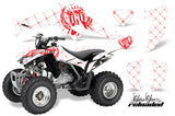 ATV Decal Graphics Kit Quad Sticker Wrap For Honda TRX250X 2006-2018 RELOADED RED WHITE