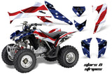 ATV Decal Graphics Kit Quad Sticker Wrap For Honda TRX250X 2006-2018 USA FLAG