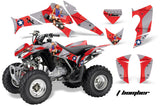 ATV Decal Graphics Kit Quad Sticker Wrap For Honda TRX250X 2006-2018 TBOMBER RED