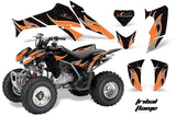ATV Decal Graphics Kit Quad Sticker Wrap For Honda TRX250X 2006-2018 TRIBAL BLACK ORANGE