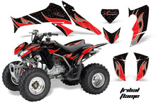 Load image into Gallery viewer, ATV Decal Graphics Kit Quad Sticker Wrap For Honda TRX250X 2006-2018 TRIBAL BLACK RED-atv motorcycle utv parts accessories gear helmets jackets gloves pantsAll Terrain Depot