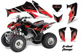 ATV Decal Graphics Kit Quad Sticker Wrap For Honda TRX250X 2006-2018 TRIBAL BLACK RED