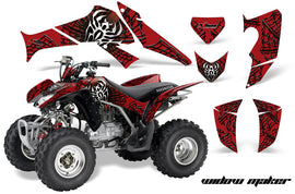ATV Decal Graphics Kit Quad Sticker Wrap For Honda TRX250X 2006-2018 WIDOW BLACK RED-atv motorcycle utv parts accessories gear helmets jackets gloves pantsAll Terrain Depot