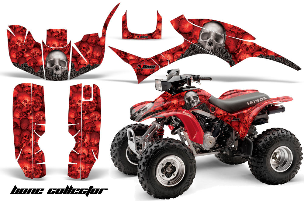 ATV Graphic Kit Quad Decal Wrap For Honda Sportrax TRX300EX 1993-2006 BONES RED-atv motorcycle utv parts accessories gear helmets jackets gloves pantsAll Terrain Depot