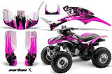 ATV Graphic Kit Quad Decal Wrap For Honda Sportrax TRX300EX 1993-2006 CARBONX PINK