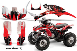 ATV Graphic Kit Quad Decal Wrap For Honda Sportrax TRX300EX 1993-2006 CARBONX RED-atv motorcycle utv parts accessories gear helmets jackets gloves pantsAll Terrain Depot