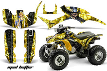 Load image into Gallery viewer, ATV Graphic Kit Quad Decal Wrap For Honda Sportrax TRX300EX 1993-2006 HATTER BLACK YELLOW-atv motorcycle utv parts accessories gear helmets jackets gloves pantsAll Terrain Depot